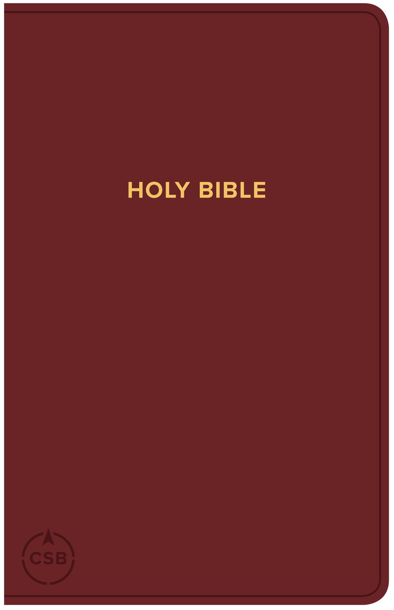 CSB Gift Award Bible, Burgundy