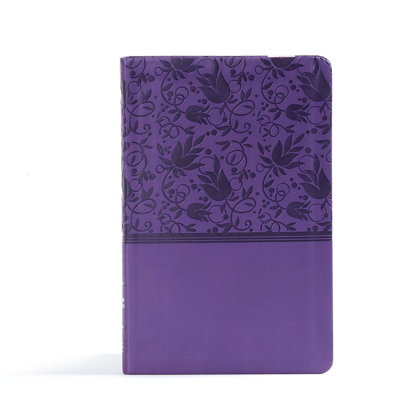 CSB Ultrathin Reference Bible, Purple Leathertouch, Indexed