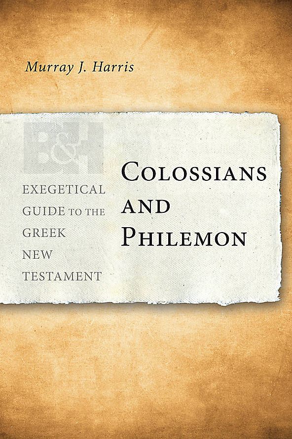 Colossians and Philemon