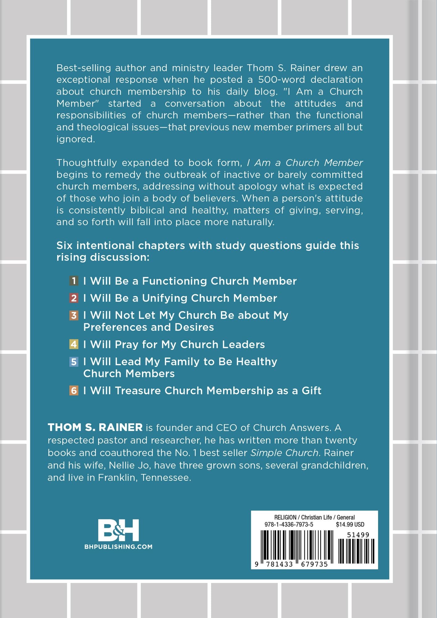 I Am a Church Member: Discovering the Attitude that Makes the Difference