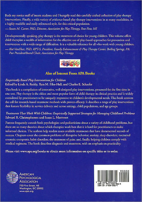 Play Therapy for Preschool Children