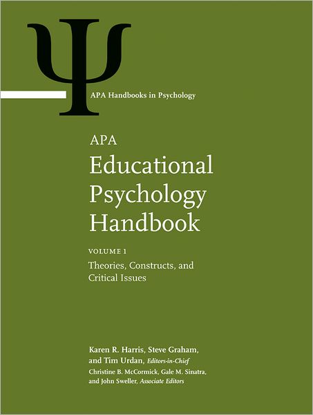 APA Educational Psychology Handbook 3 Volume Set
