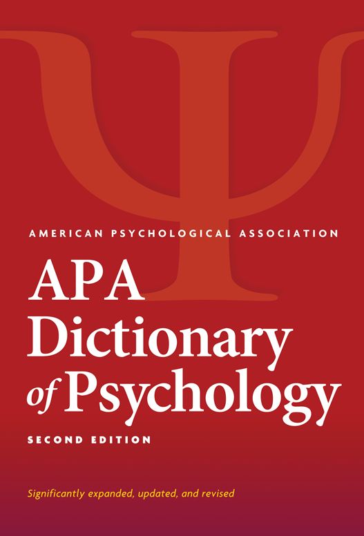 APA Dictionary of Psychology