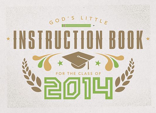 God's Little Instruction Book for the Class of 2014