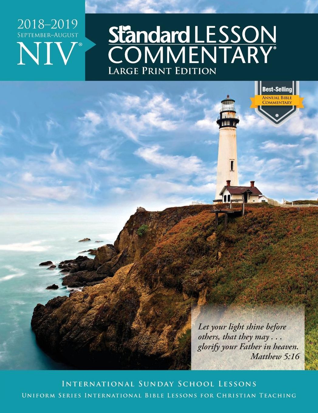 NIV Standard Lesson Commentary Large Print Edition 2018-2019