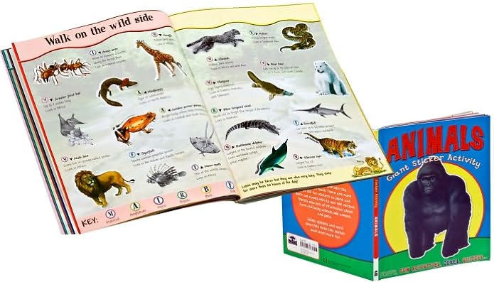 Giant Sticker Activity Animals