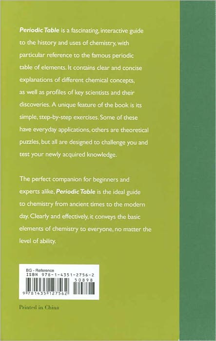 Periodic Table: An Exploration of the Elements