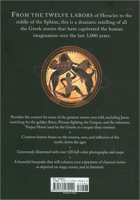 Greek Myths: Illustrated Stories of the Greek Gods and Heroes