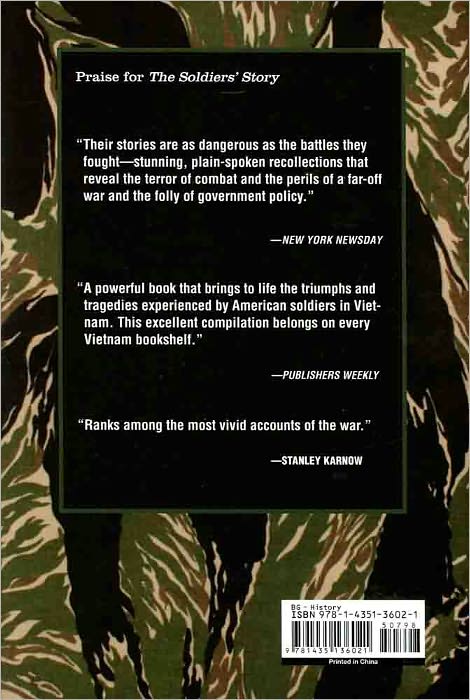 The Soldiers' Story: Vietnam in Their Own Words (Fall River Press Series)