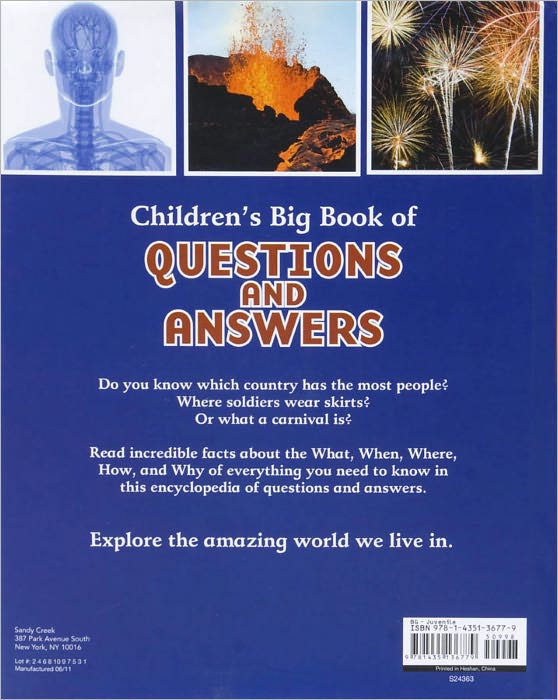 Children's Big Book of Questions and Answers