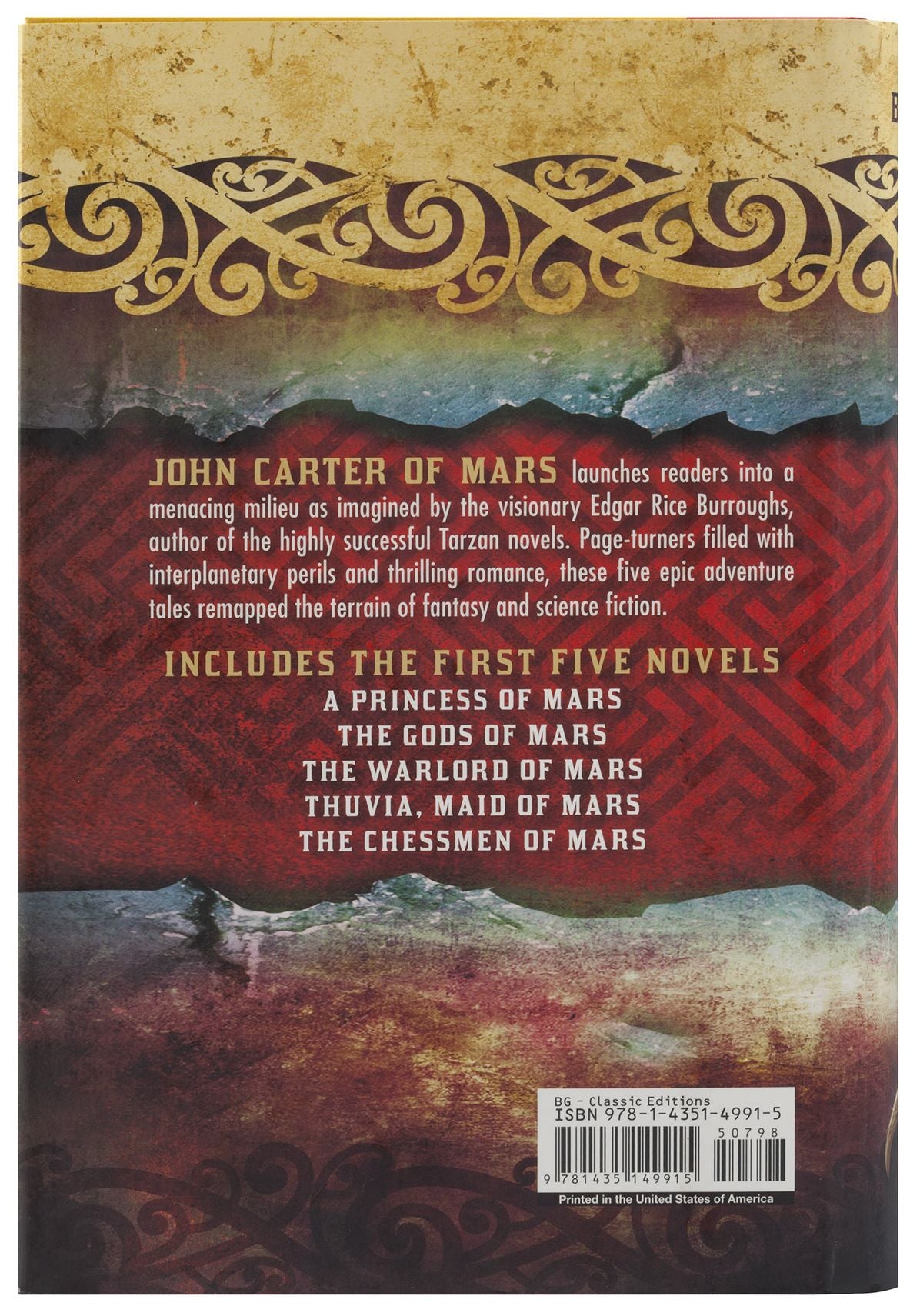 John Carter of Mars: The First Five Novels