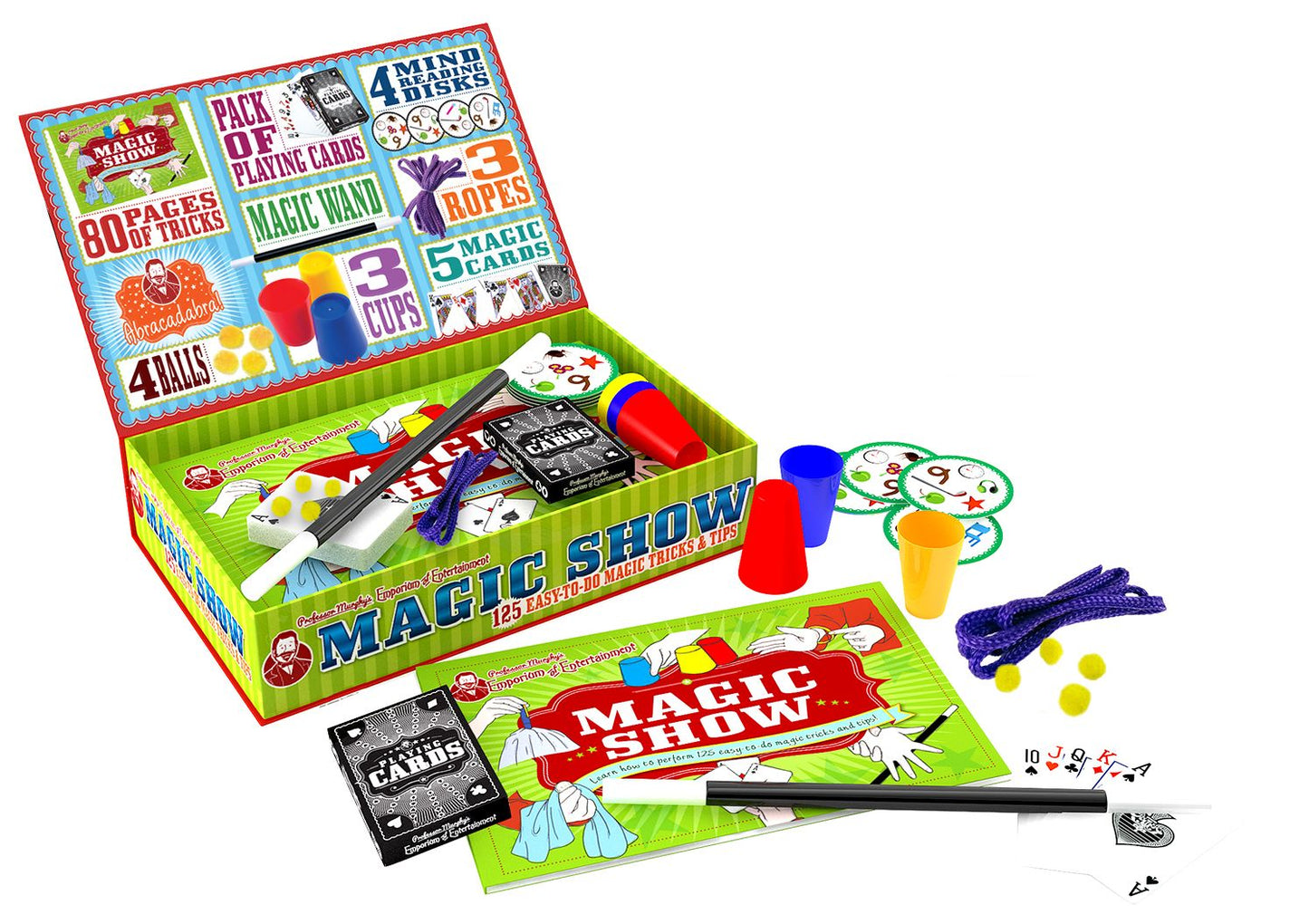 Professor Murphy Games Set Magic