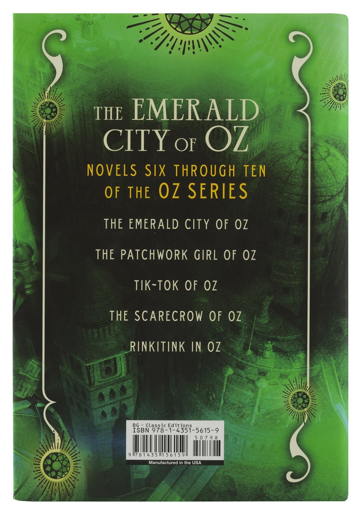The Emerald City of Oz: Novels Six Through Ten of the Oz Series