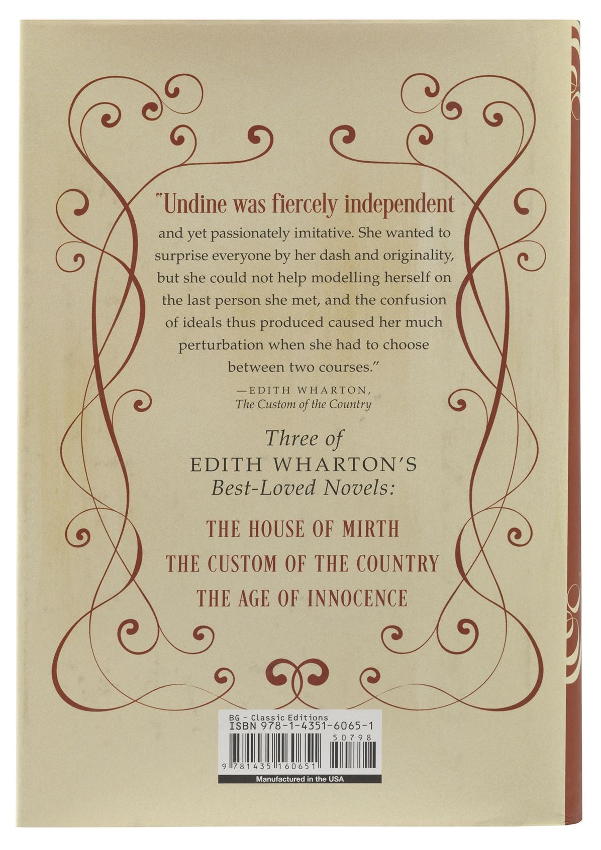 The Custom of the Country & Other Classic Novels