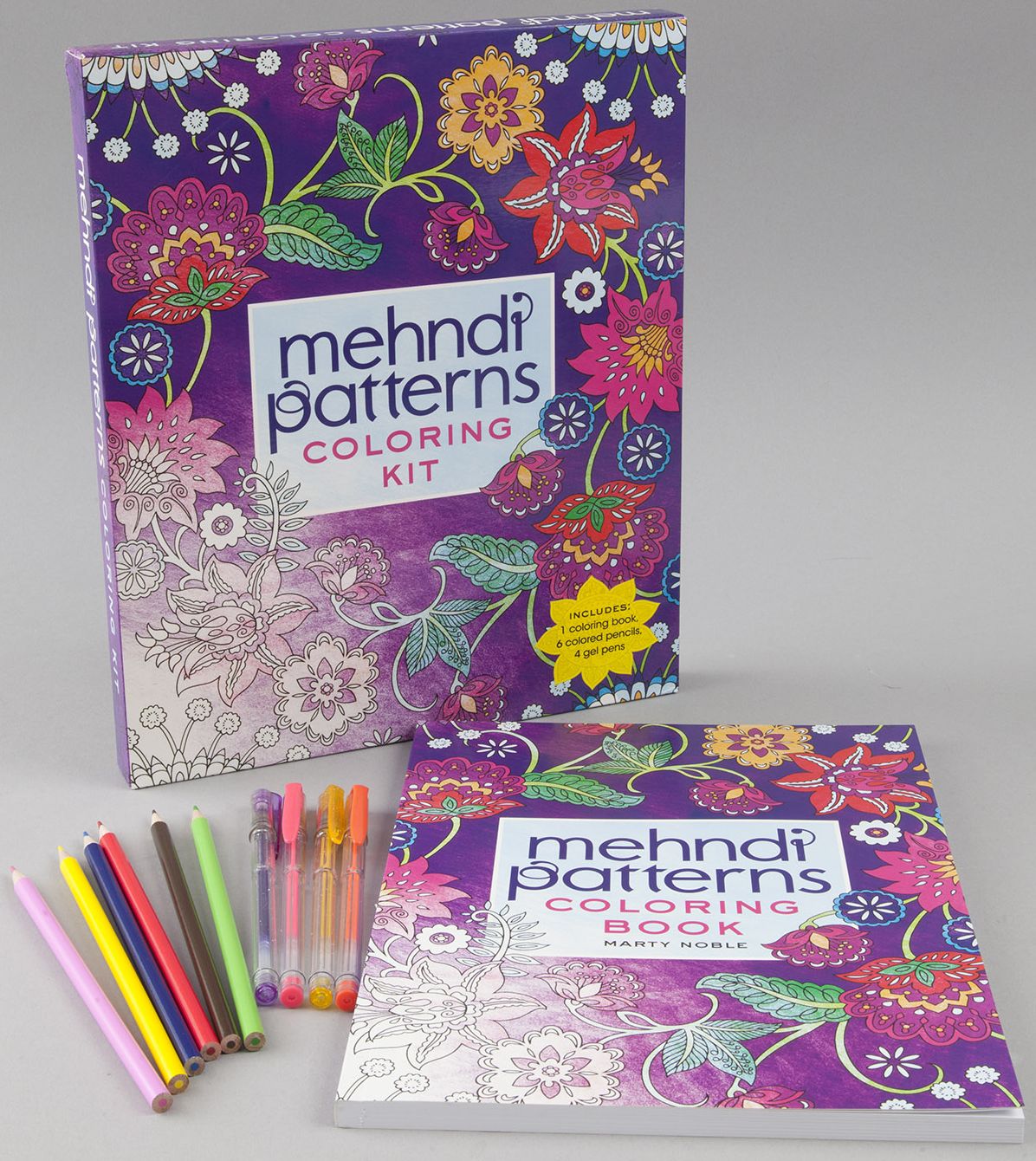 Mehndi Patterns Coloring Kit