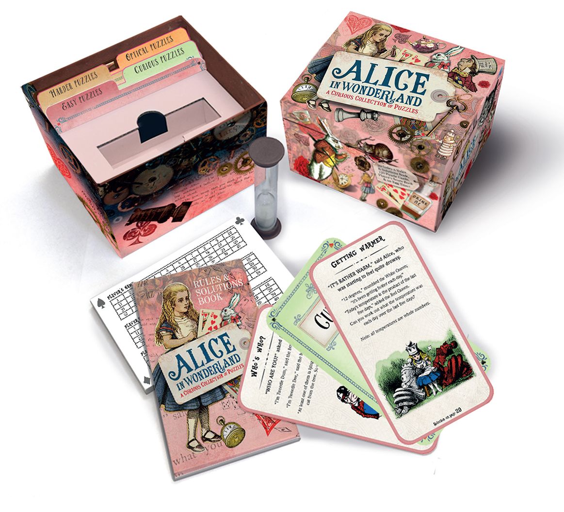 Alice in Wonderland Puzzle Box