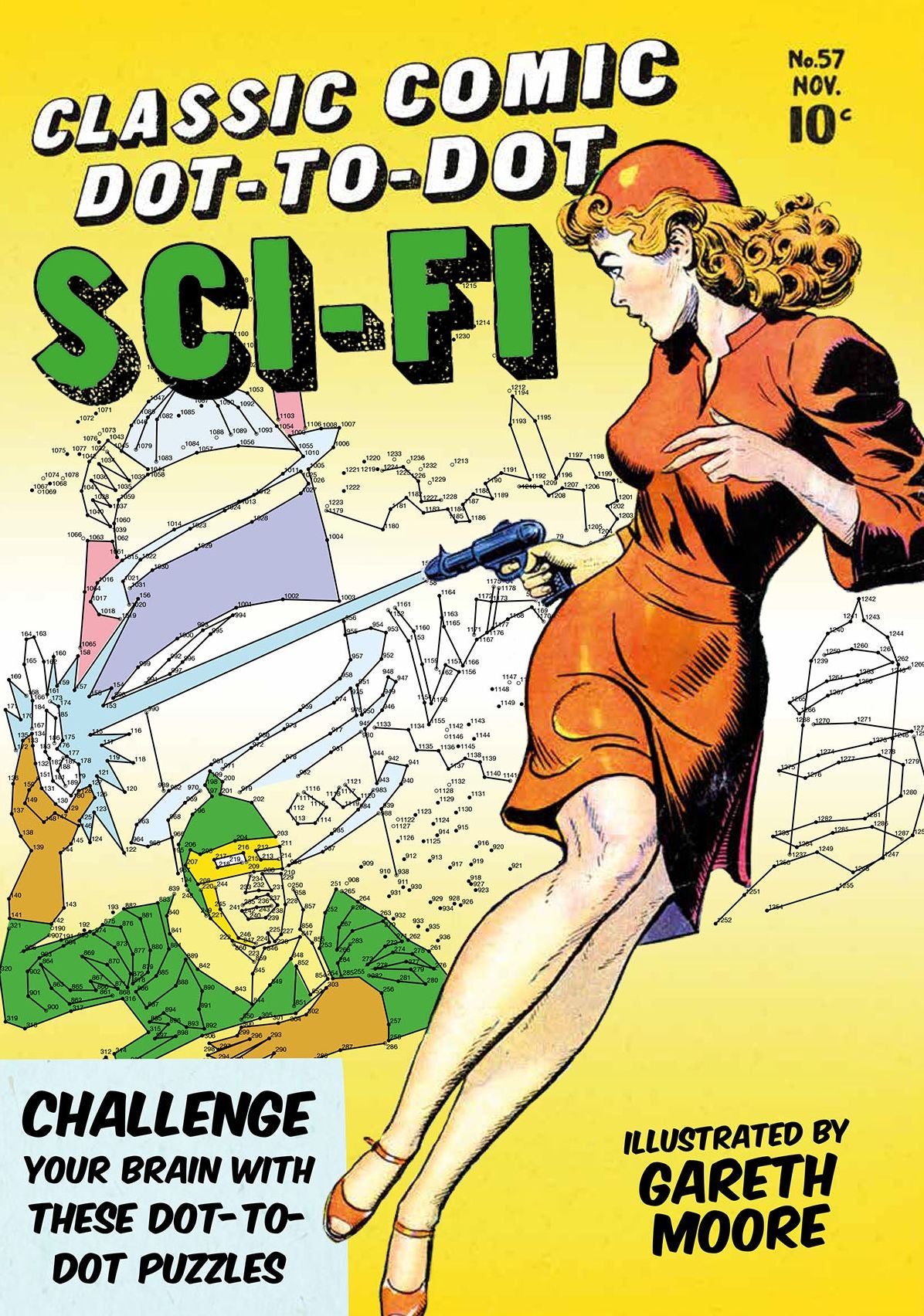 Classic Comic Dot-to-Dot: Sci-Fi