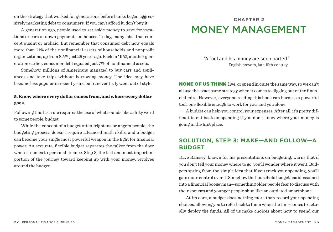 Personal Finance Simplified: The Step-By-Step Guide for Smart Money Management