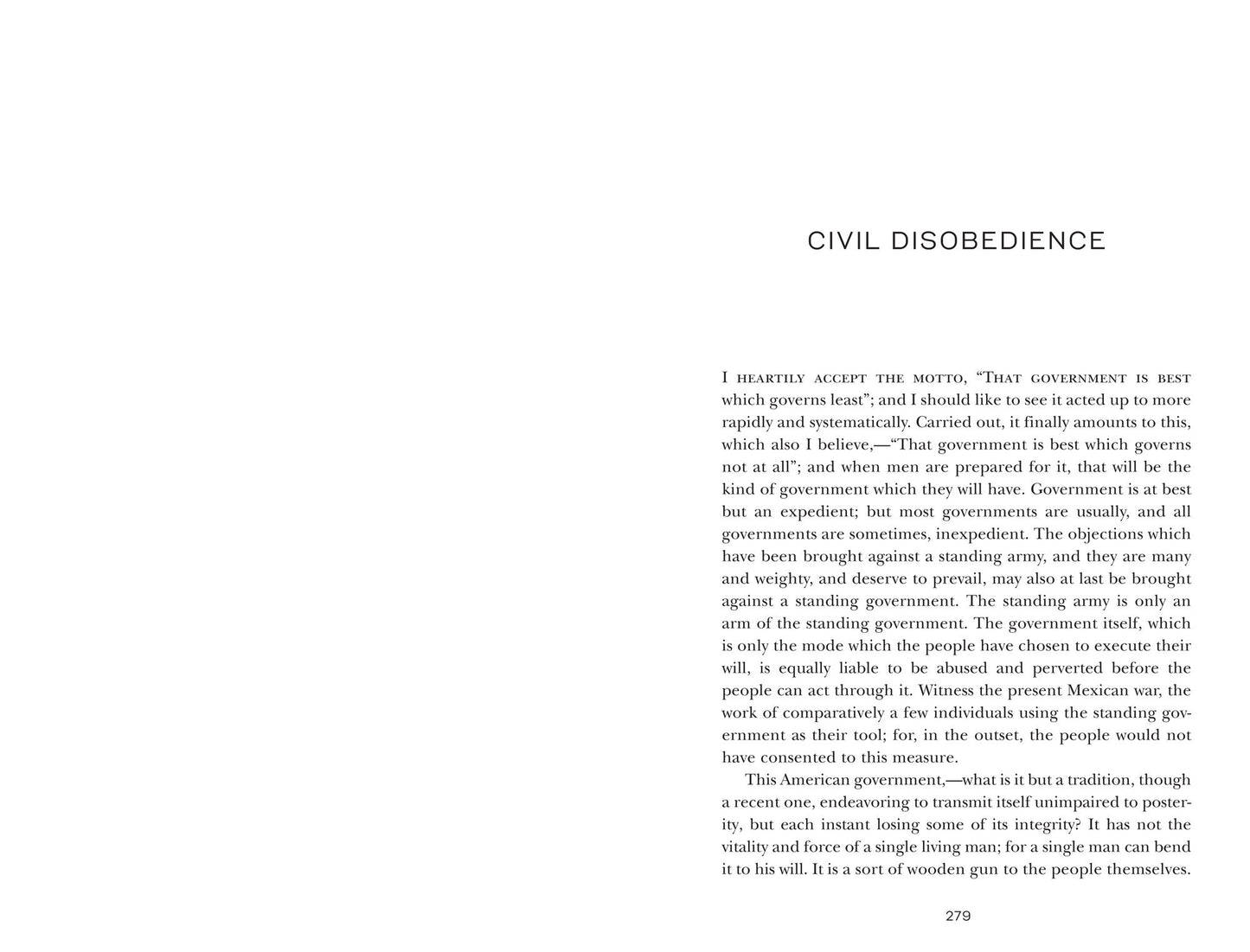 Walden and Civil Disobedience