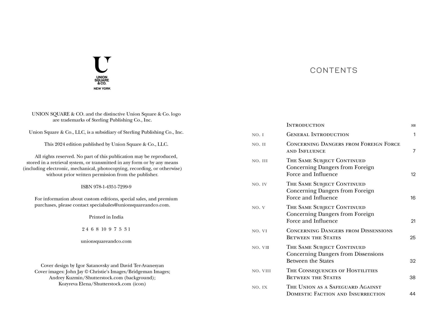 The Federalist Papers