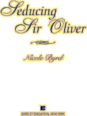 Seducing Sir Oliver