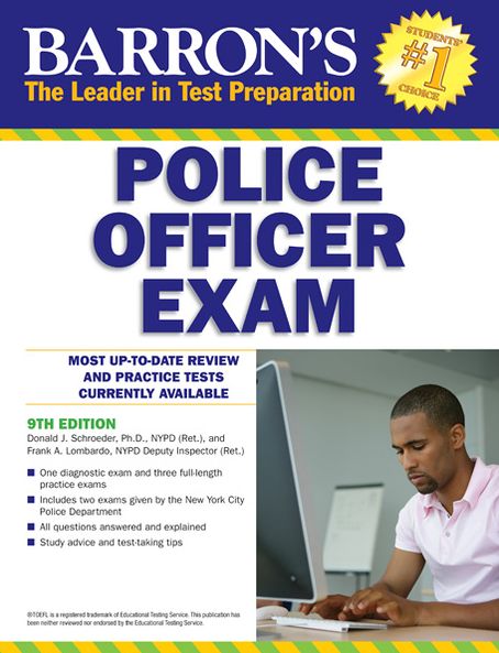 Barron's Police Officer Exam, 9th Edition