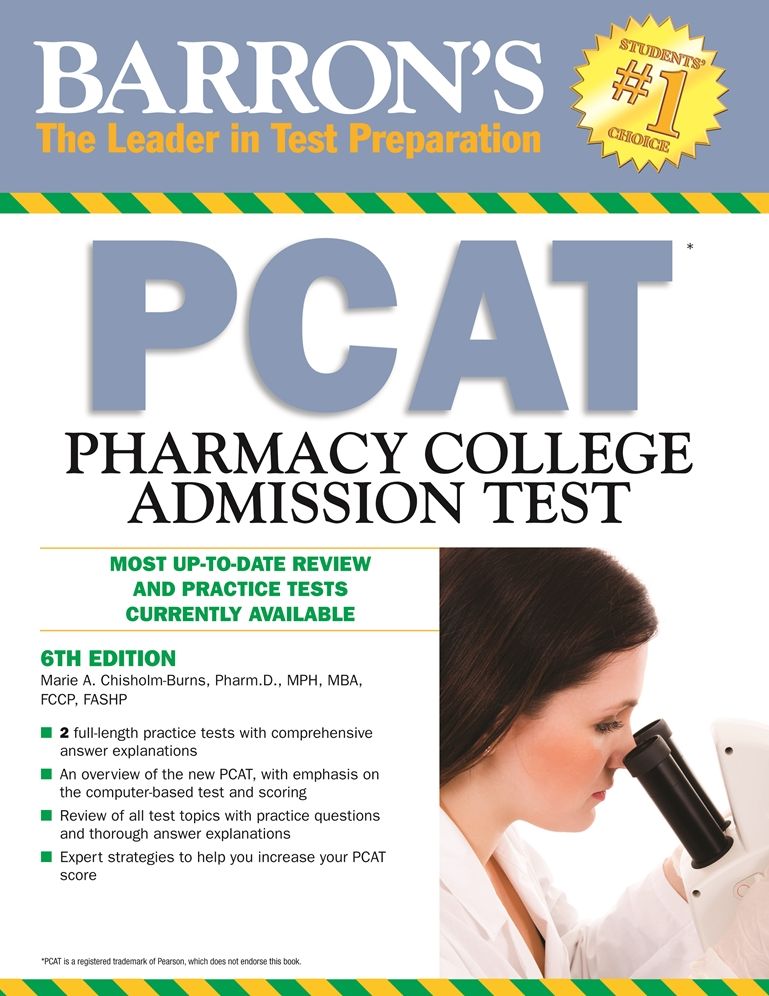 Barron's PCAT, 6th Edition: Pharmacy College Admission Test
