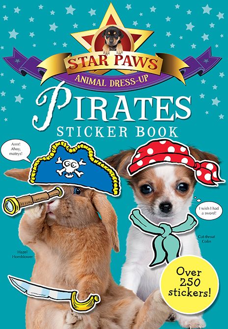 Pirates Sticker Book: Over 250 Stickers