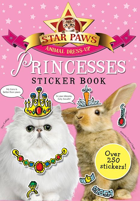 Princesses Sticker Book: Over 250 Stickers