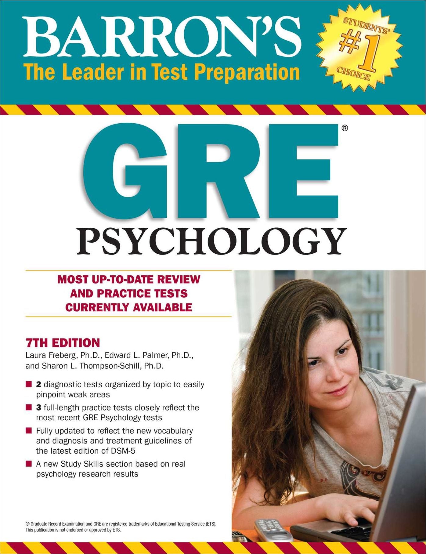 Barron's GRE Psychology, 7th Edition