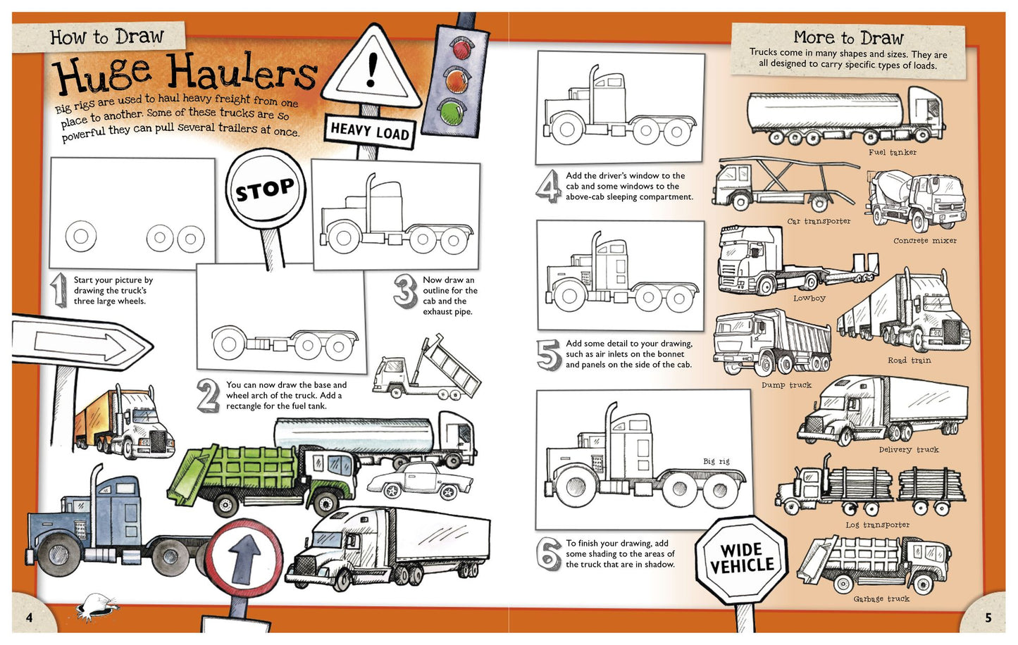 How to Draw Awesome Vehicles: Land, Sea, and Air: Packed with Over 100 Incredible Vehicles