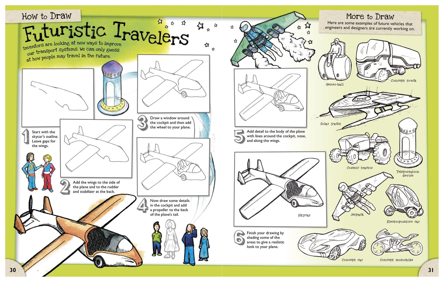 How to Draw Awesome Vehicles: Land, Sea, and Air: Packed with Over 100 Incredible Vehicles