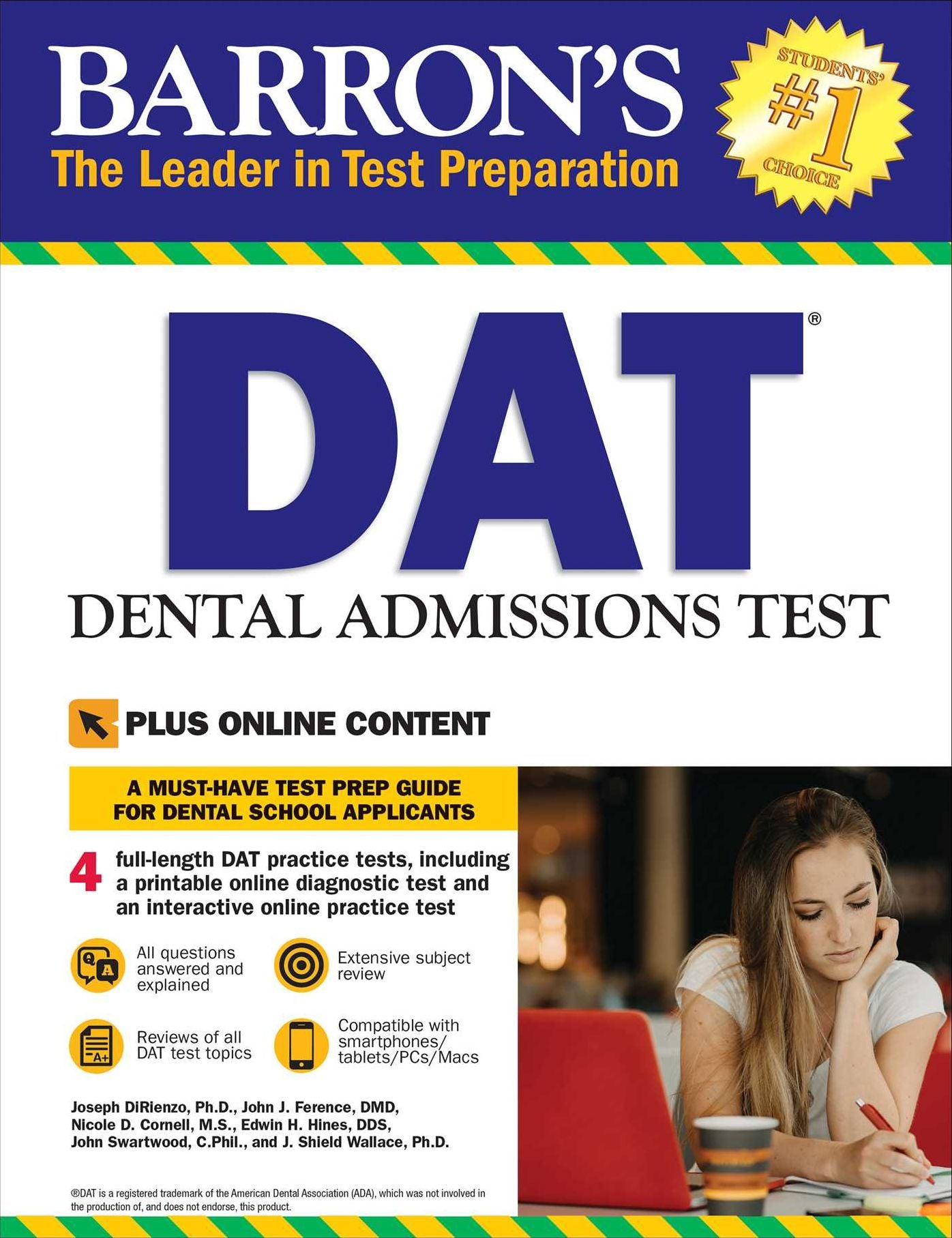 Barron's DAT, 3rd Edition: Dental Admissions Test