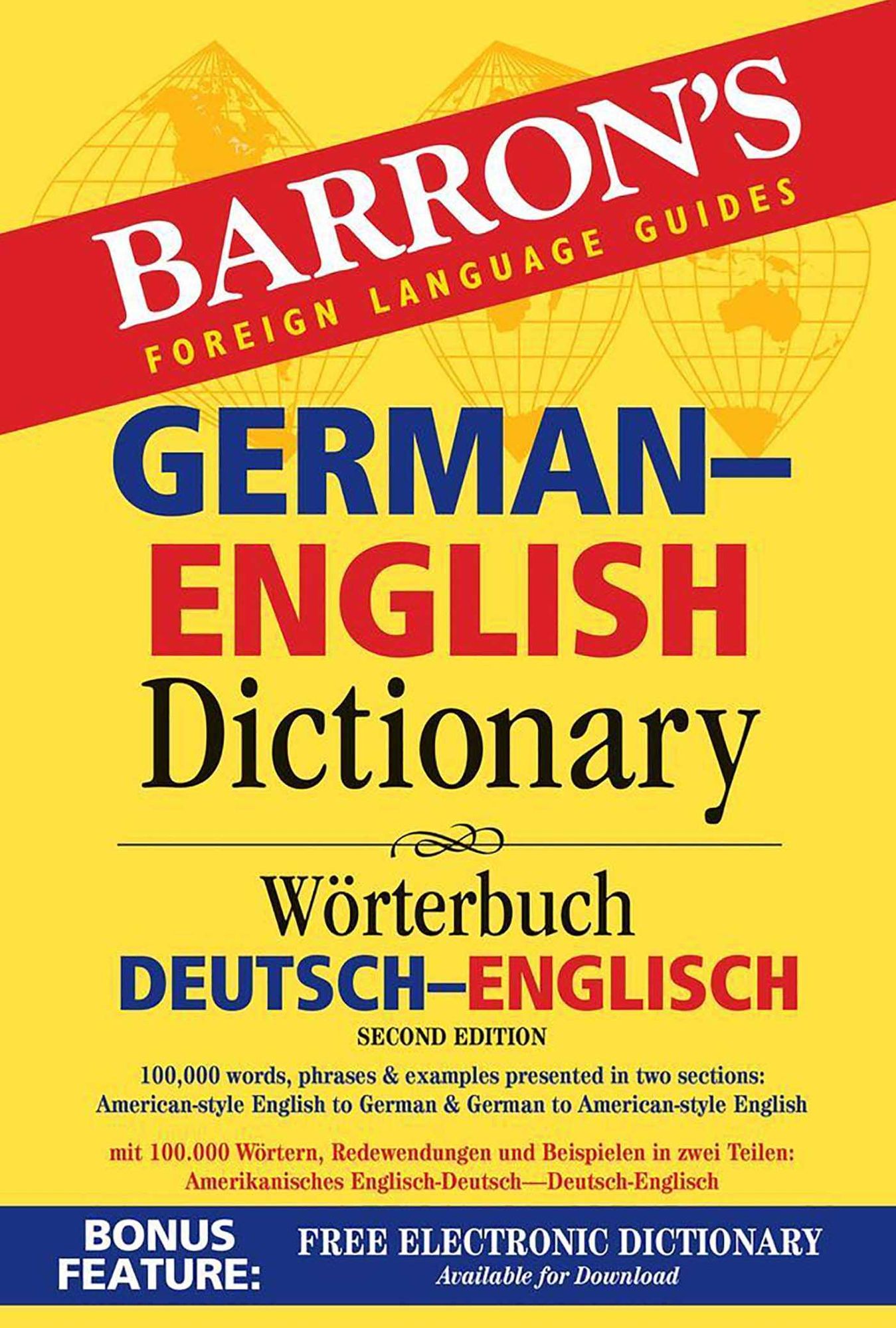 Barron's German-English Dictionary: Worterbuch Deutsch-Englisch