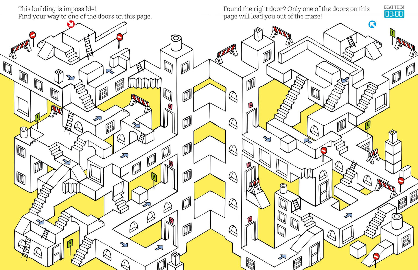 Challenging Mazes: 80 Timed Mazes to Test Your Skill!