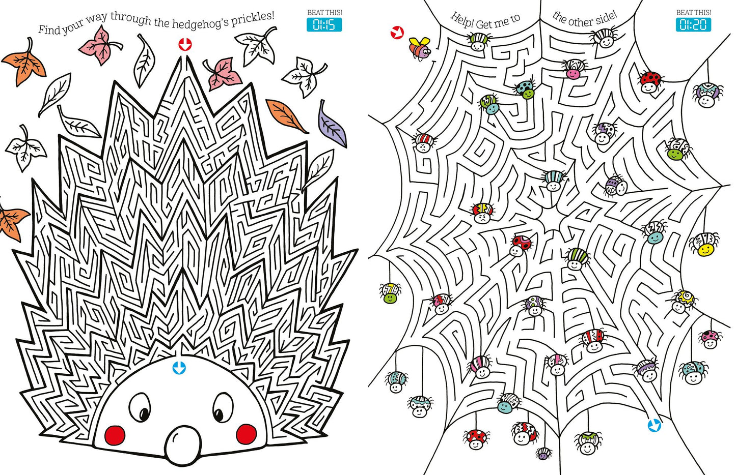 Challenging Mazes: 80 Timed Mazes to Test Your Skill!