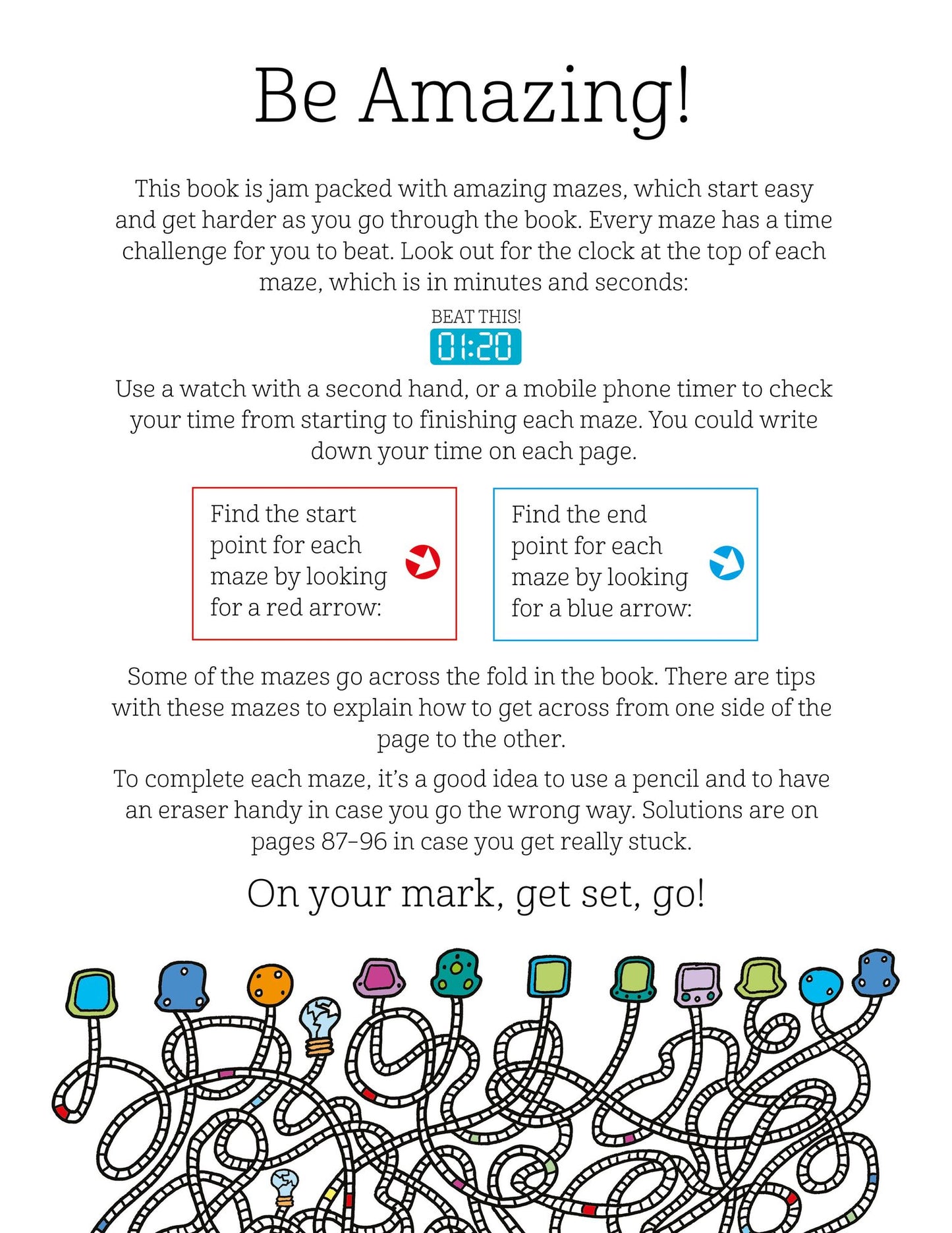 Challenging Mazes: 80 Timed Mazes to Test Your Skill!