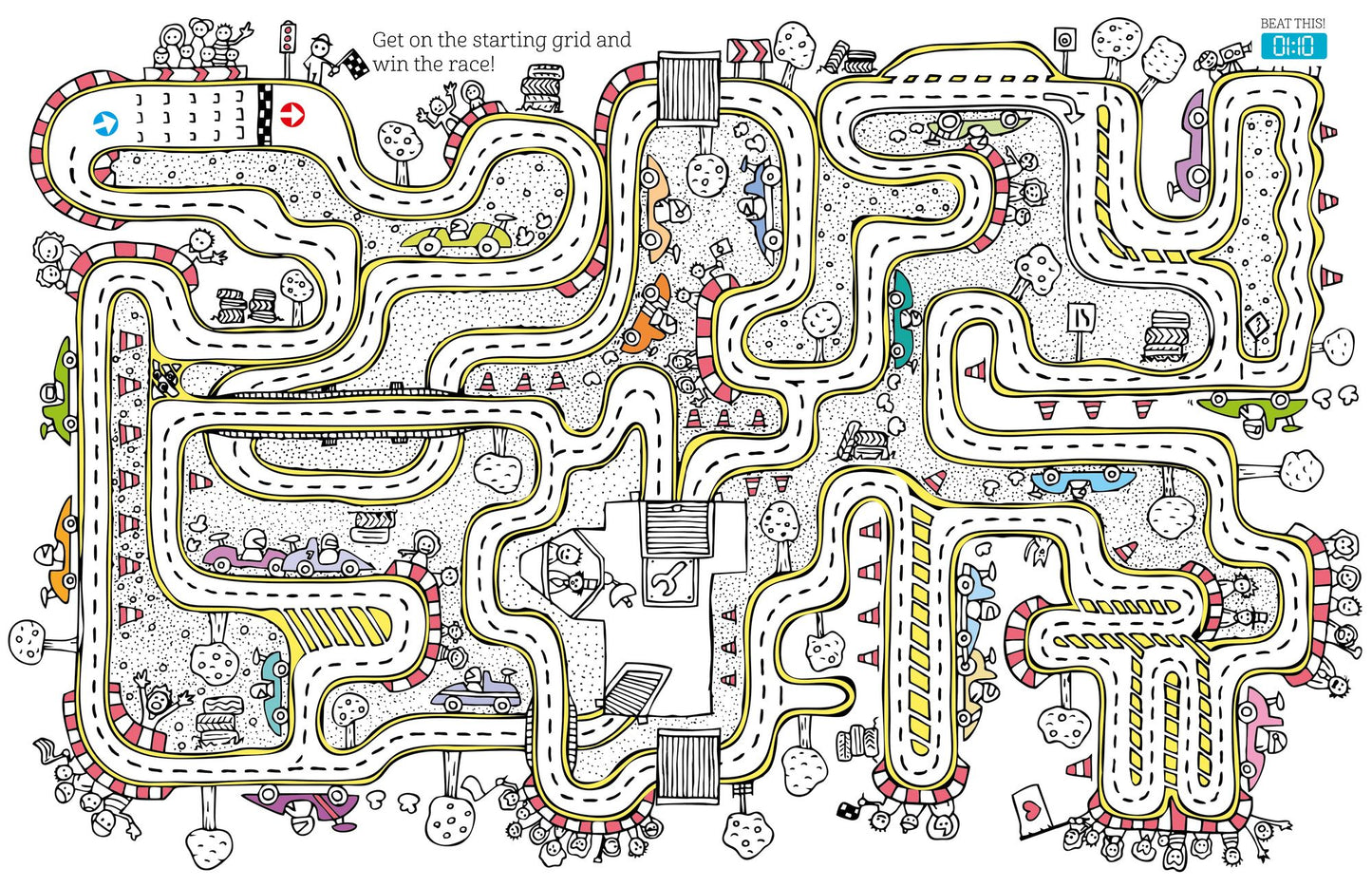 Challenging Mazes: 80 Timed Mazes to Test Your Skill!
