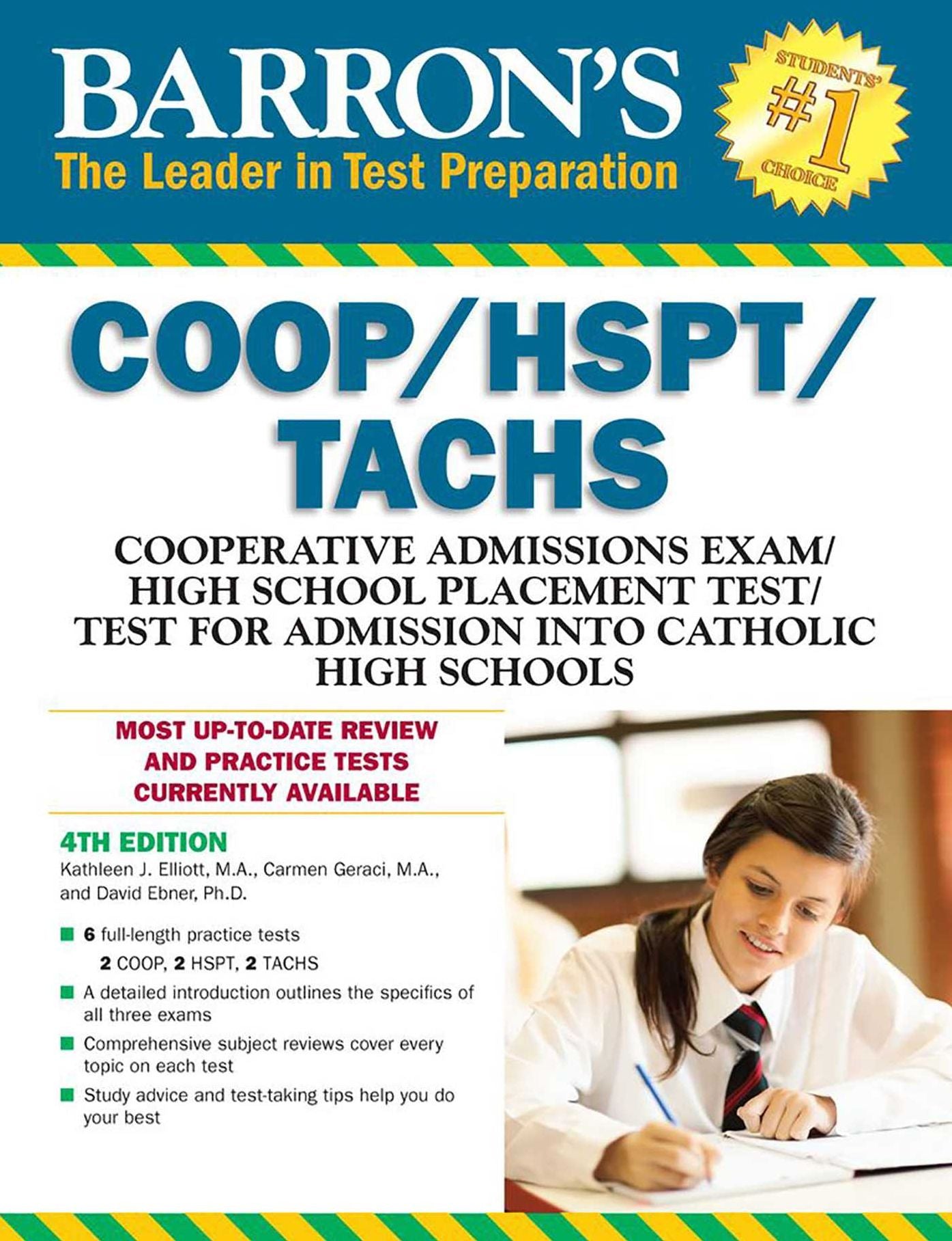Barron's COOP/HSPT/TACHS, 4th Edition