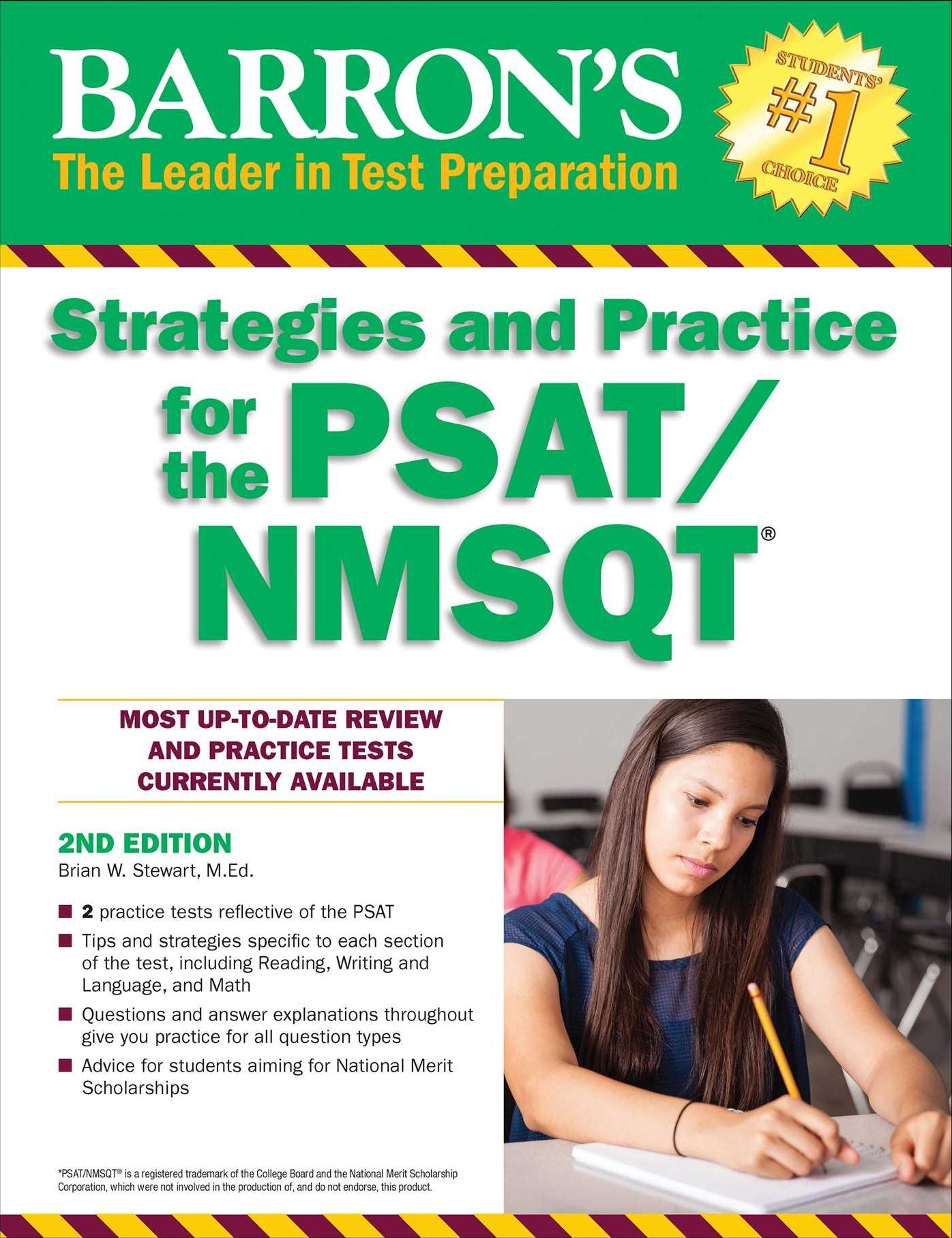 Barron's Strategies and Practice for the PSAT/NMSQT, 2nd Edition