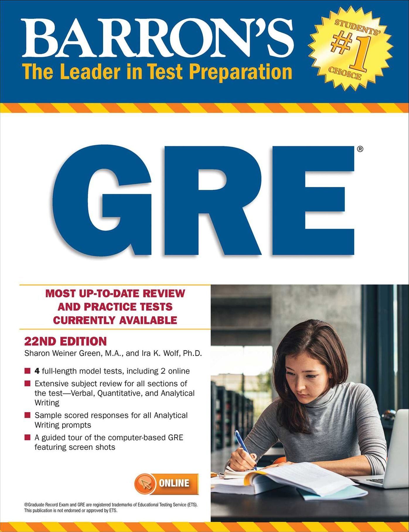 Barron's GRE, 22nd Edition