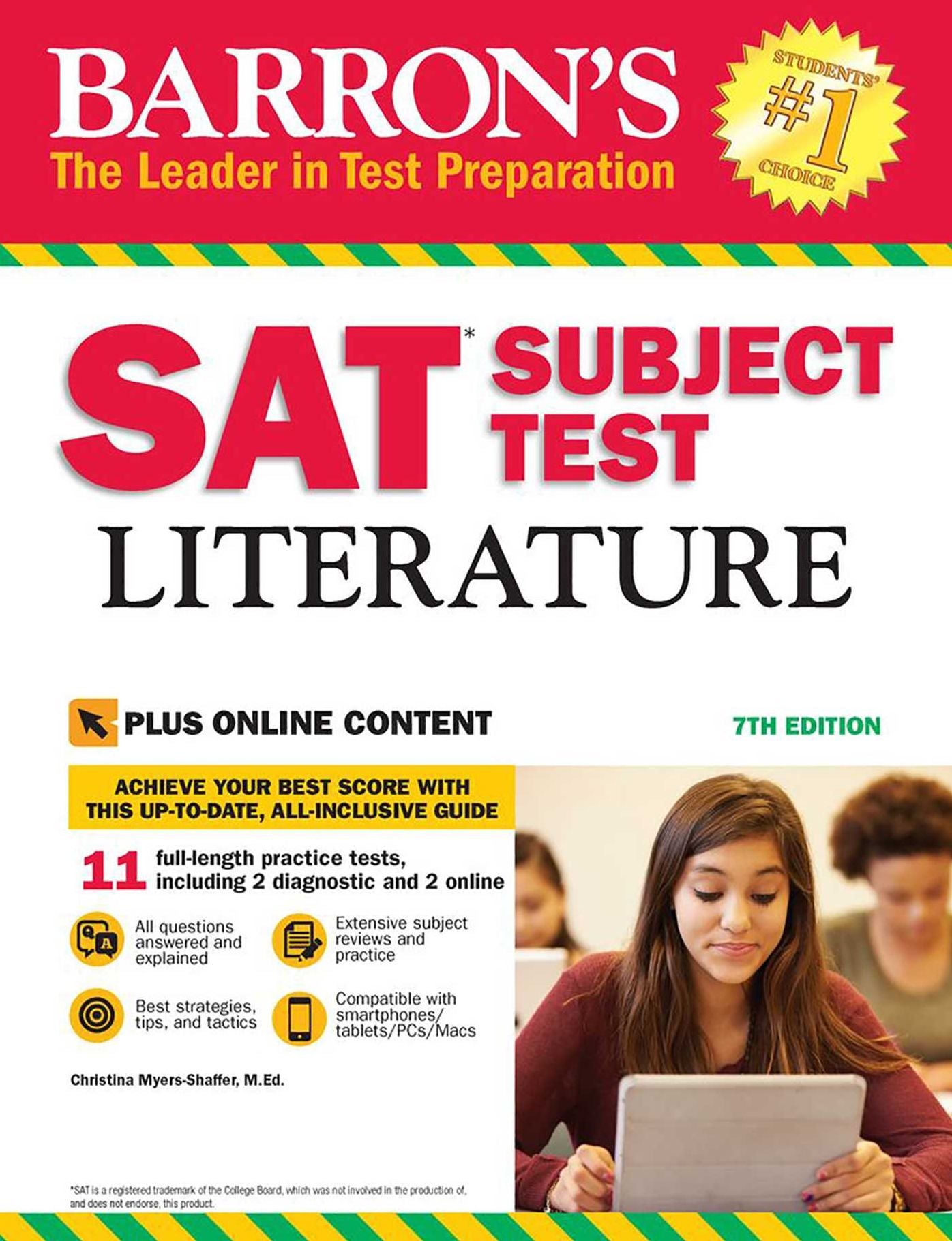 Barron's SAT Subject Test Literature, 7th Edition