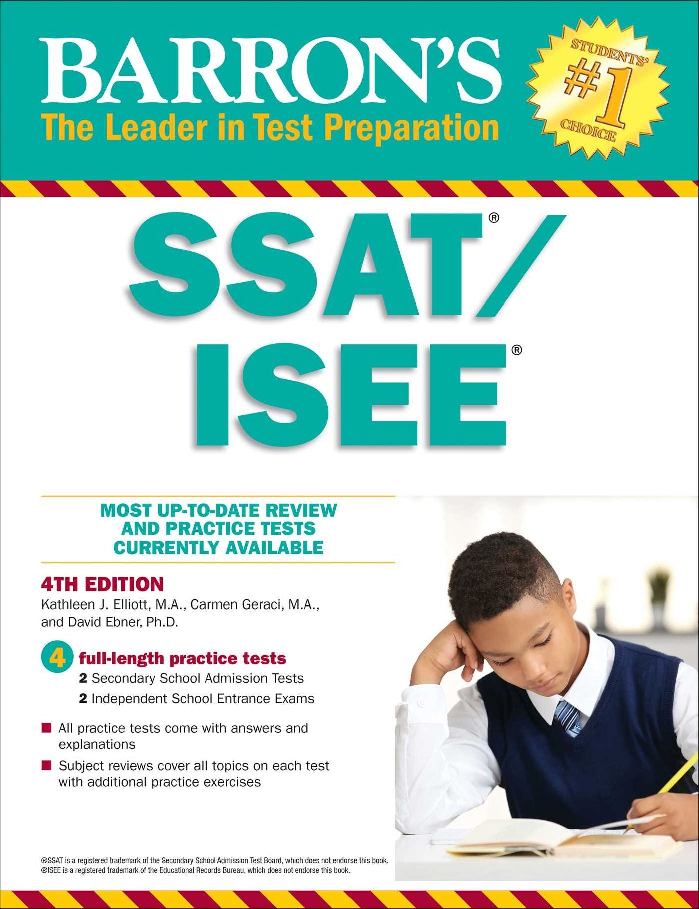 Barron's SSAT/ISEE, 4th Edition: High School Entrance Examinations