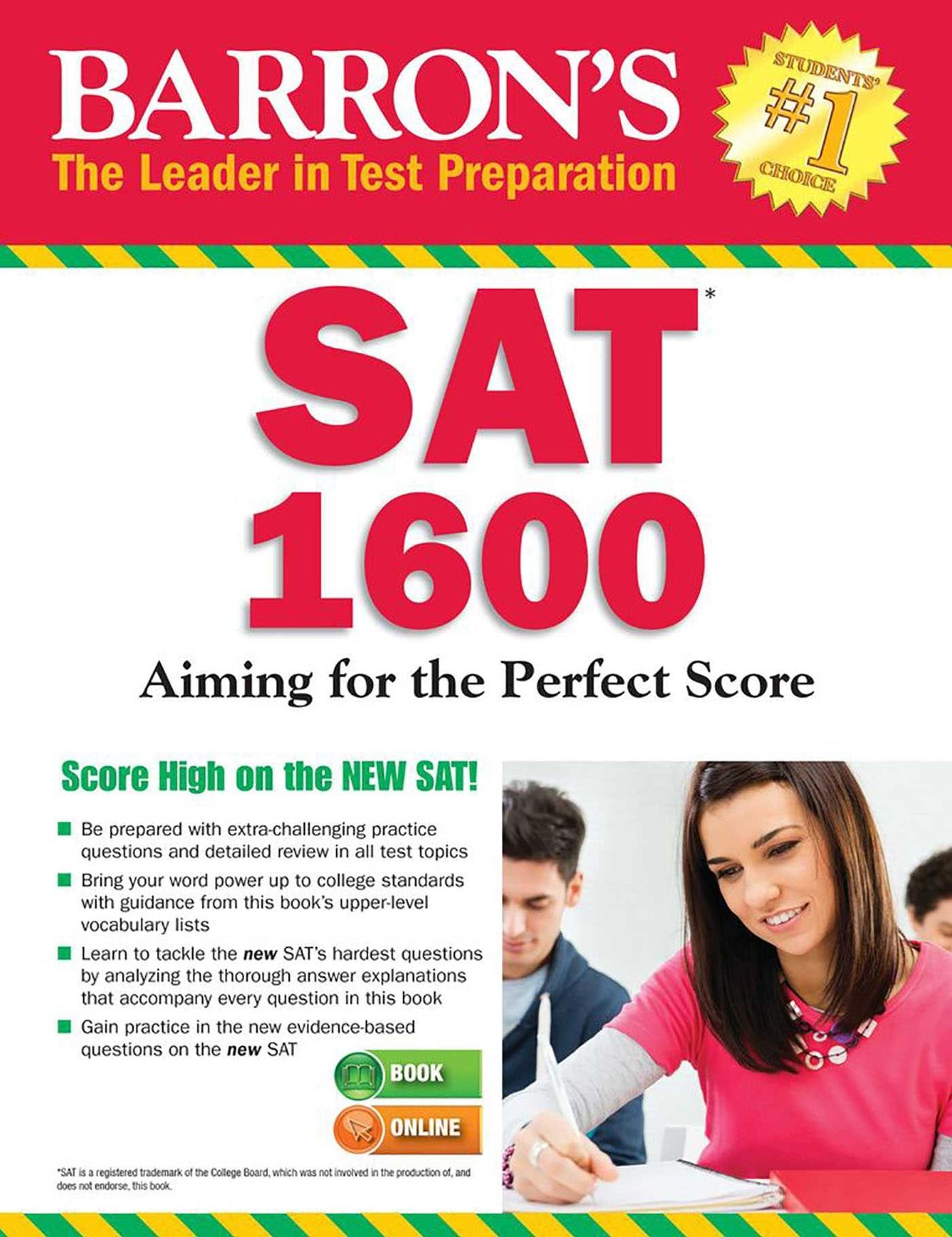 Barron's SAT 1600, 6th Edition: with Bonus Online Tests