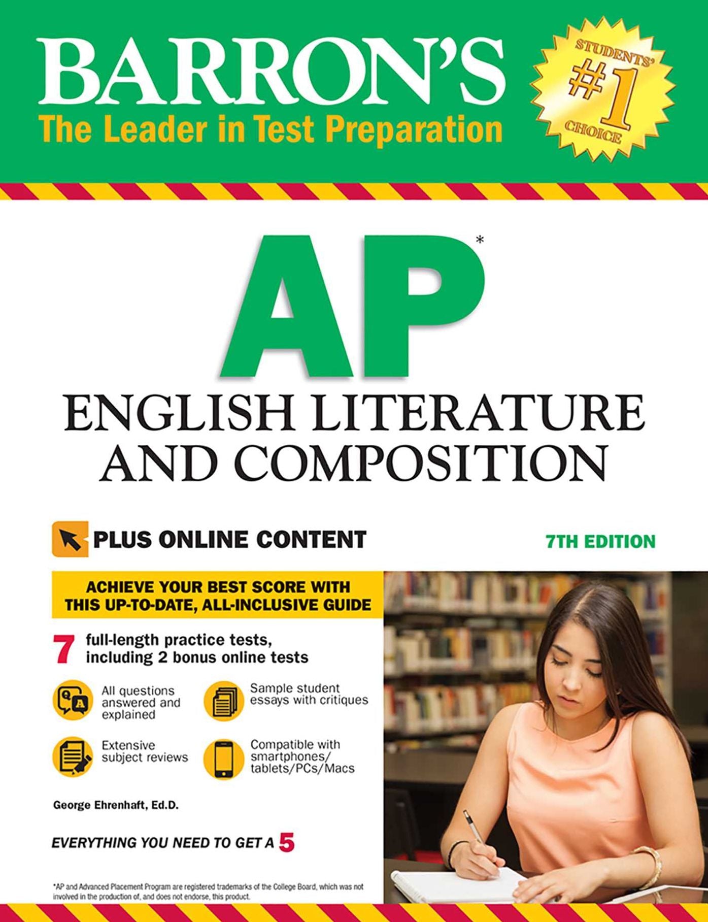 Barron's AP English Literature and Composition, 7th Edition: with Bonus Online Tests