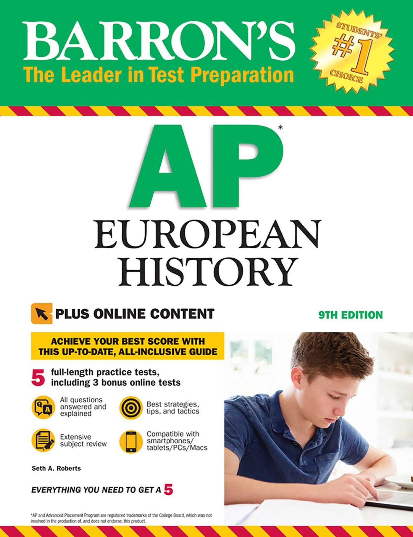 Barron's AP European History, 9th Edition: with Bonus Online Tests