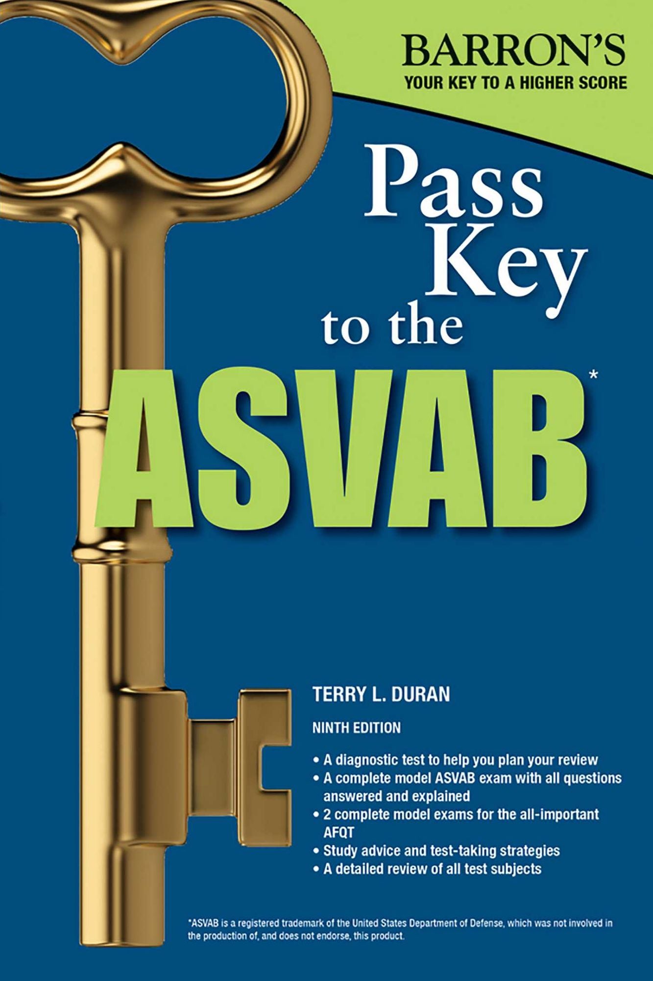 Pass Key to the ASVAB, 9th Edition
