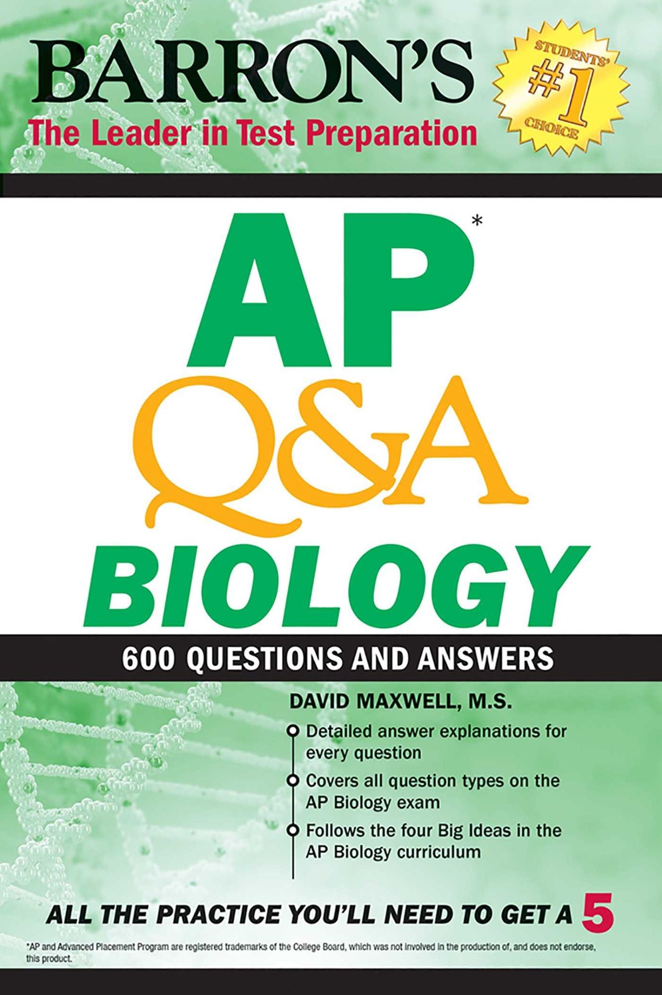 AP QA Biology: With 600 Questions and Answers
