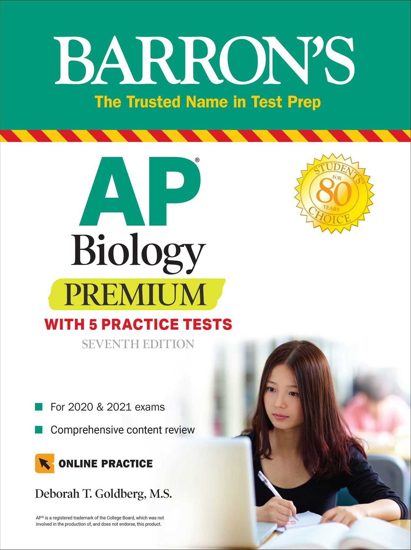 AP Biology Premium: With 5 Practice Tests