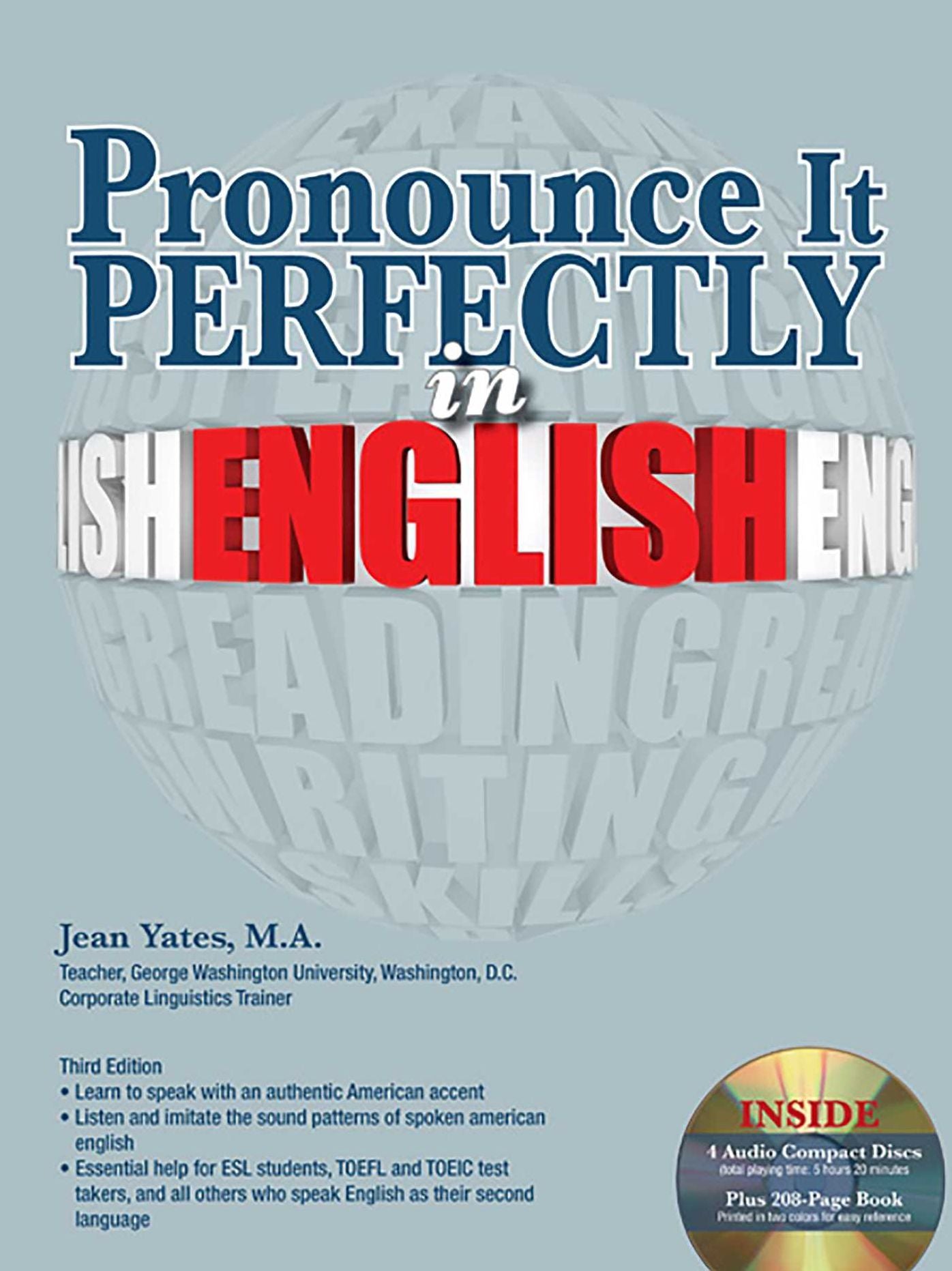 Pronounce it Perfectly in English with Audio CDs